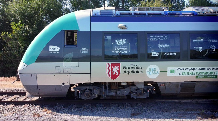 SNCF VOYAGEURS AND ALSTOM PRESENT THE FIRST OF FIVE BATTERY-POWERED TRAINS ORDERED BY THE FRENCH REGIONS